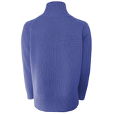 Emilio Romanelli Blue Cashmere Women Sweater